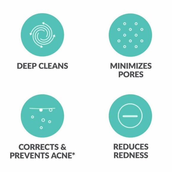 2 PACK Clarisonic Acne Cleansing Brush Head Replacements (2 EACH) NIB SEALED - Picture 4 of 13